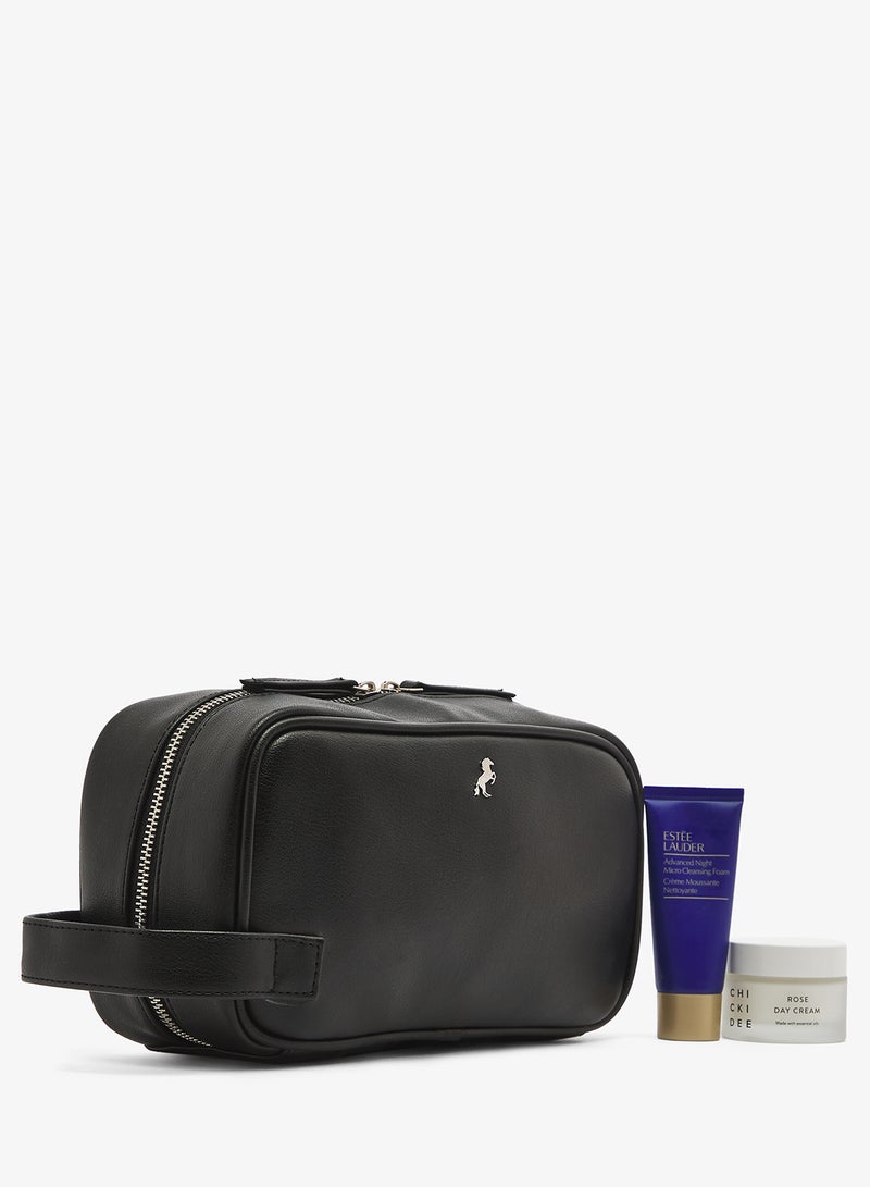 Robert Wood Spacious Storage Wash Bag - Image 1
